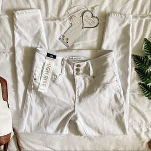 BLUE SAVVY High Rise Skinny Jeans